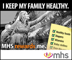 I keep my family healthy. MHS rewards me.