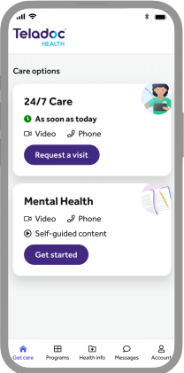 Teledoc Phone Screenshot